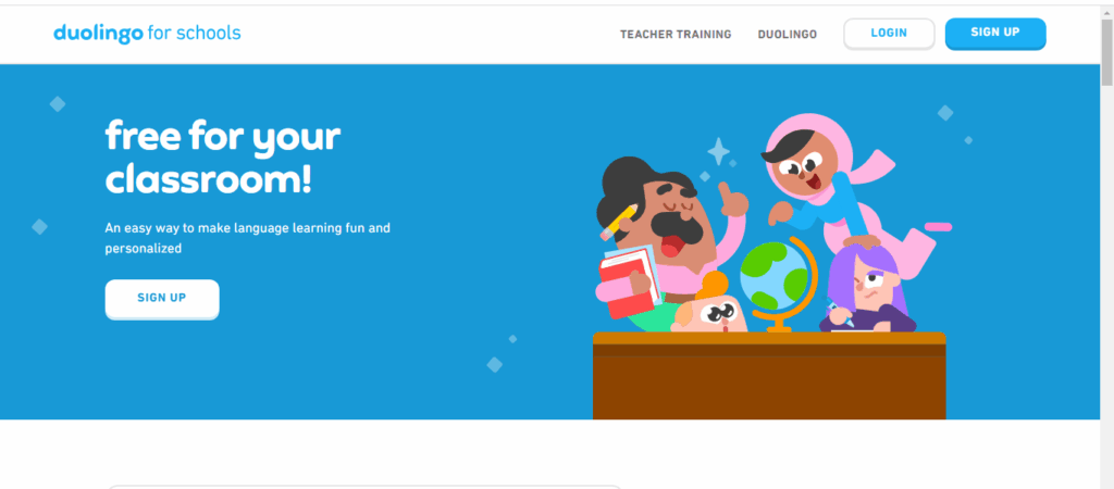 Duolingo for schools